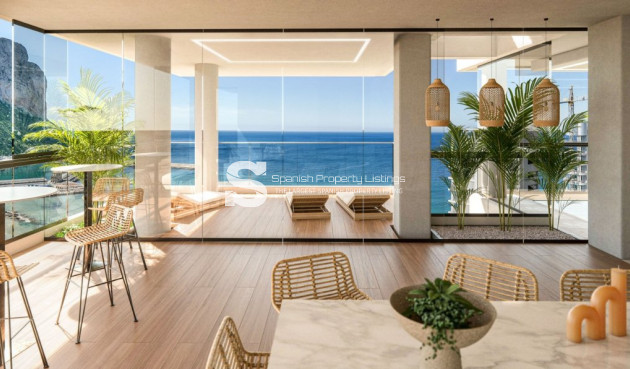 Apartment - Nouvelle construction - Calpe - Playa del Bol