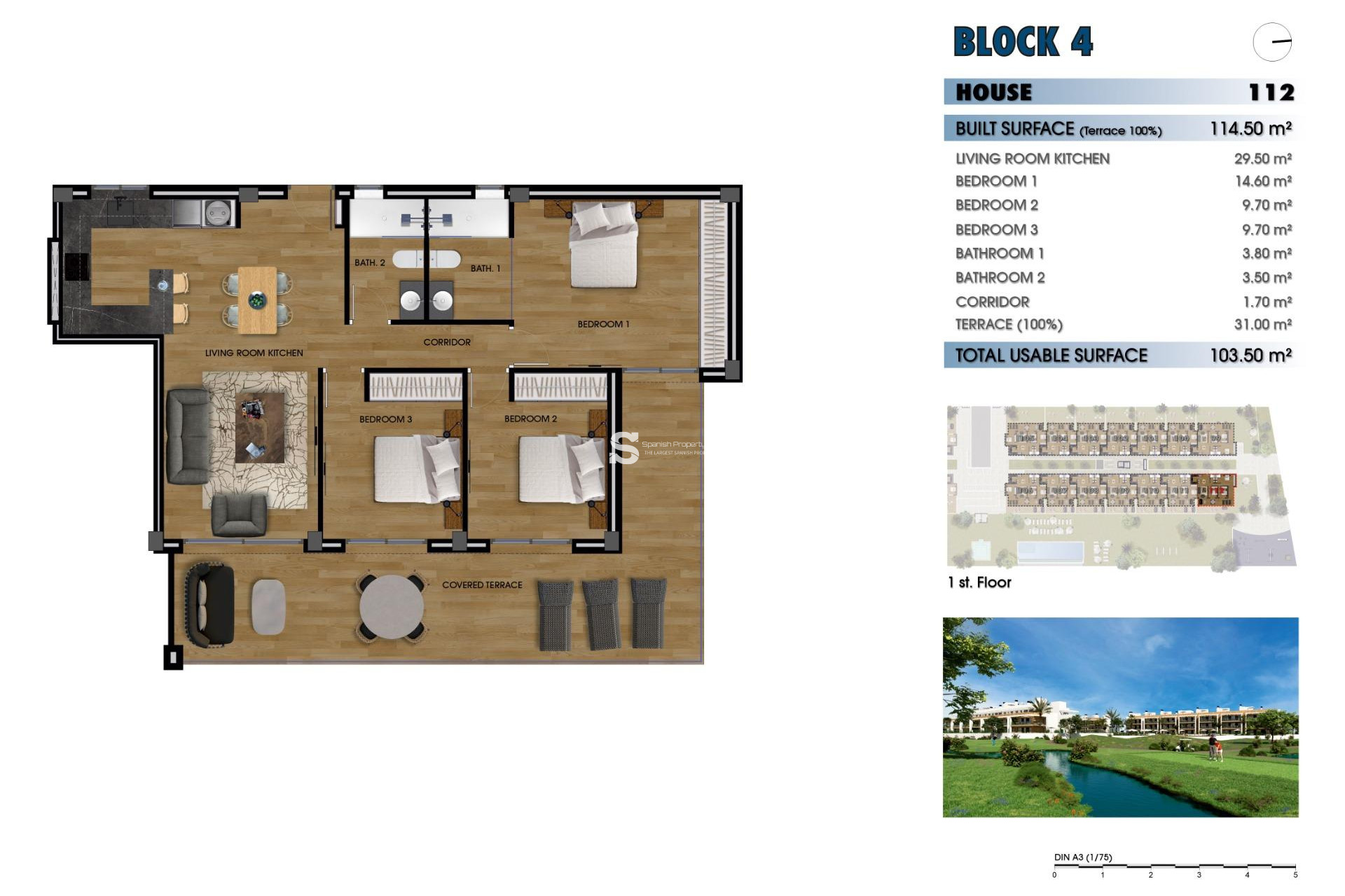 New Build - Apartment - Los Alcazares - La Serena Golf