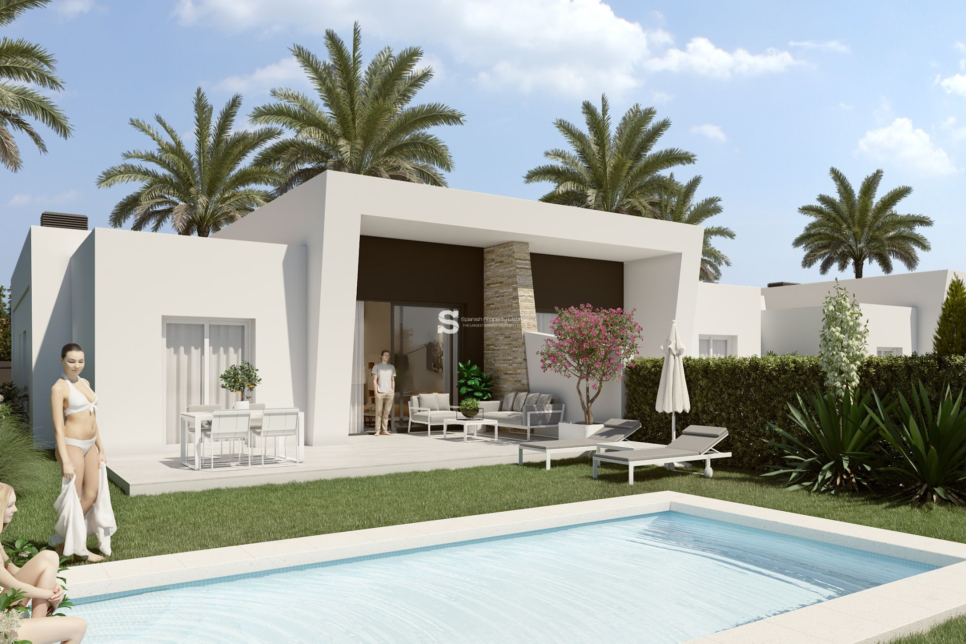 New Build - low-bungalow - La Finca Golf