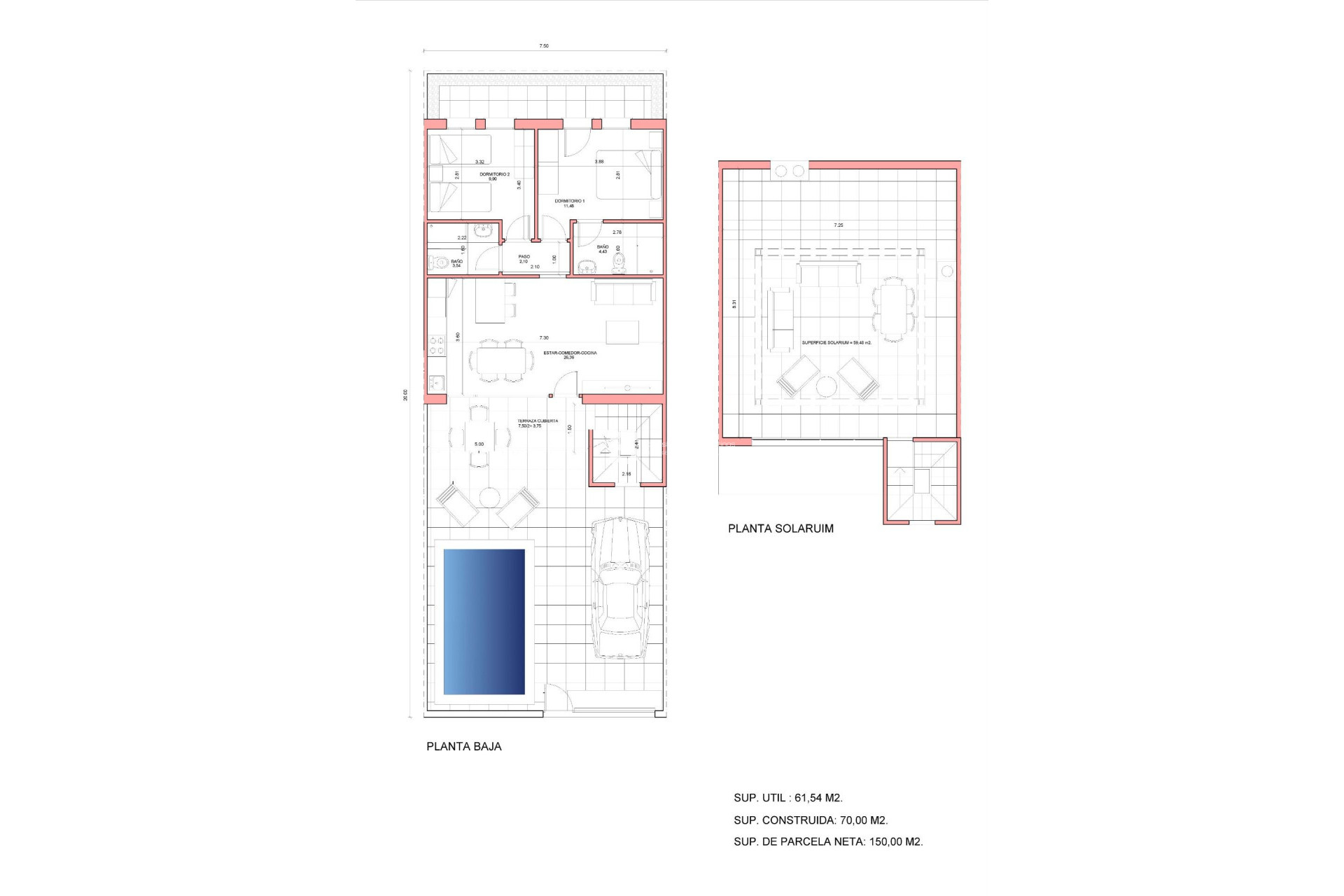 New Build - Town House - Fuente Álamo - La Pinilla