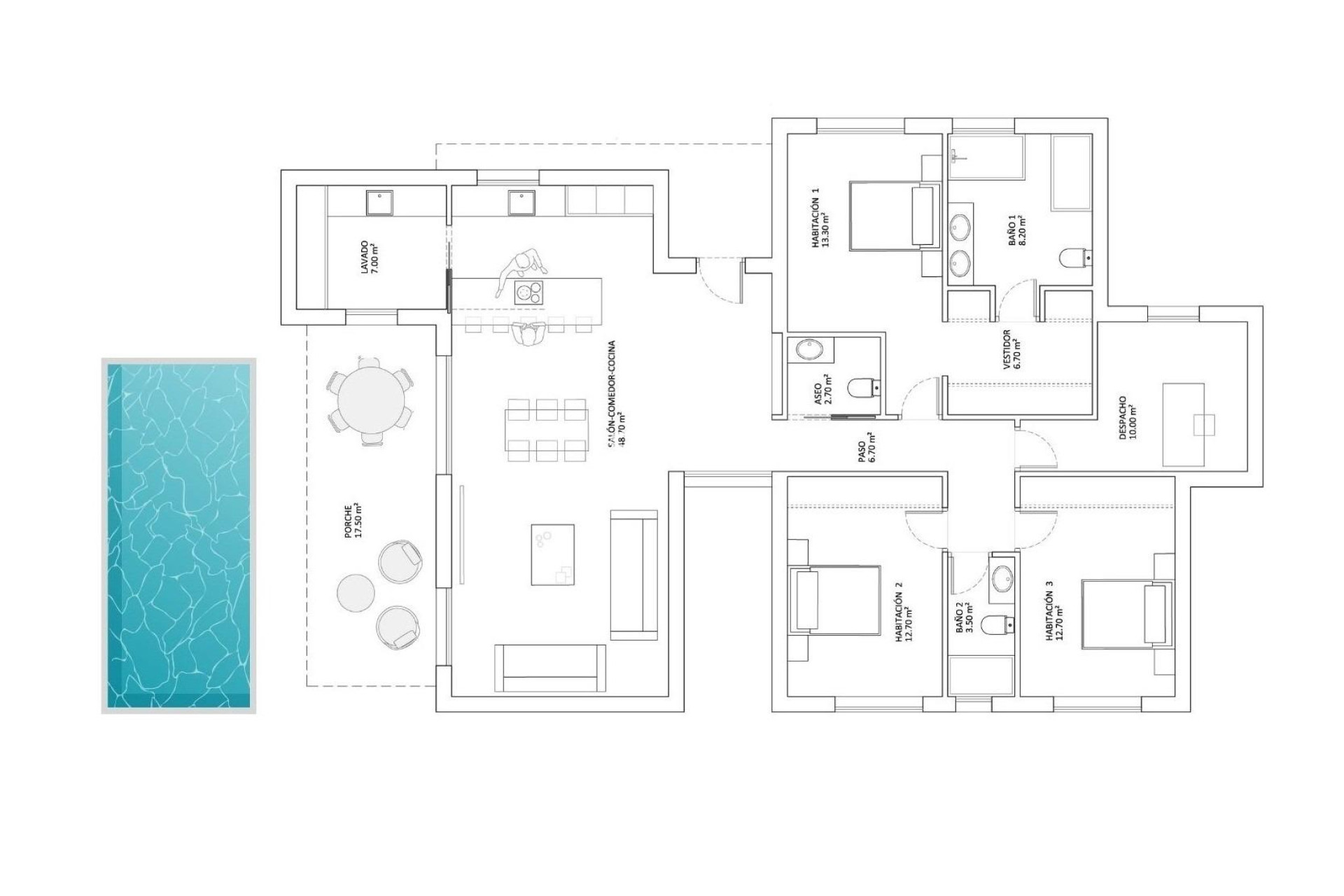New Build - Villa - Monforte del Cid - La Capitana