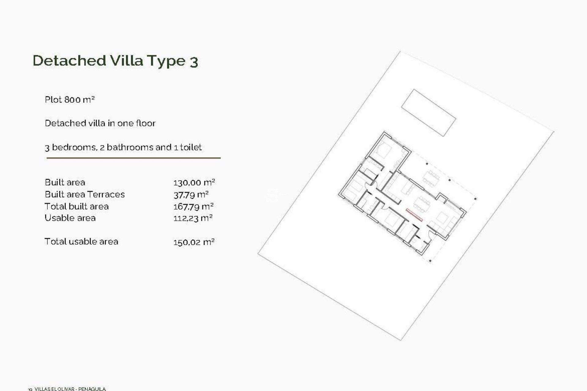 New Build - Villa - Penaguila - El Olivar
