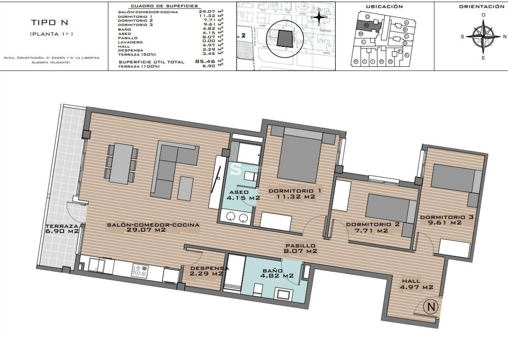 Nouvelle construction - Apartment - Algorfa - Pueblo