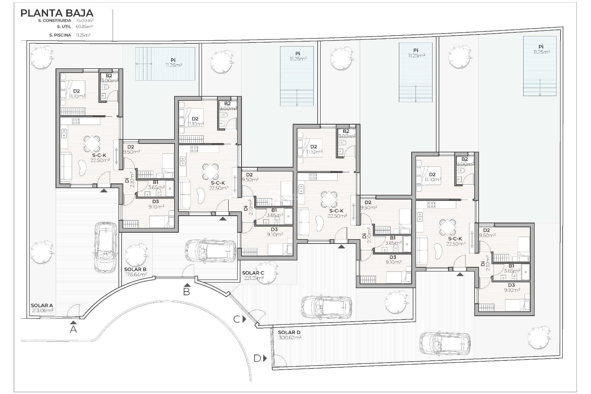 Nouvelle construction - Town House - Mazarrón - Country Club