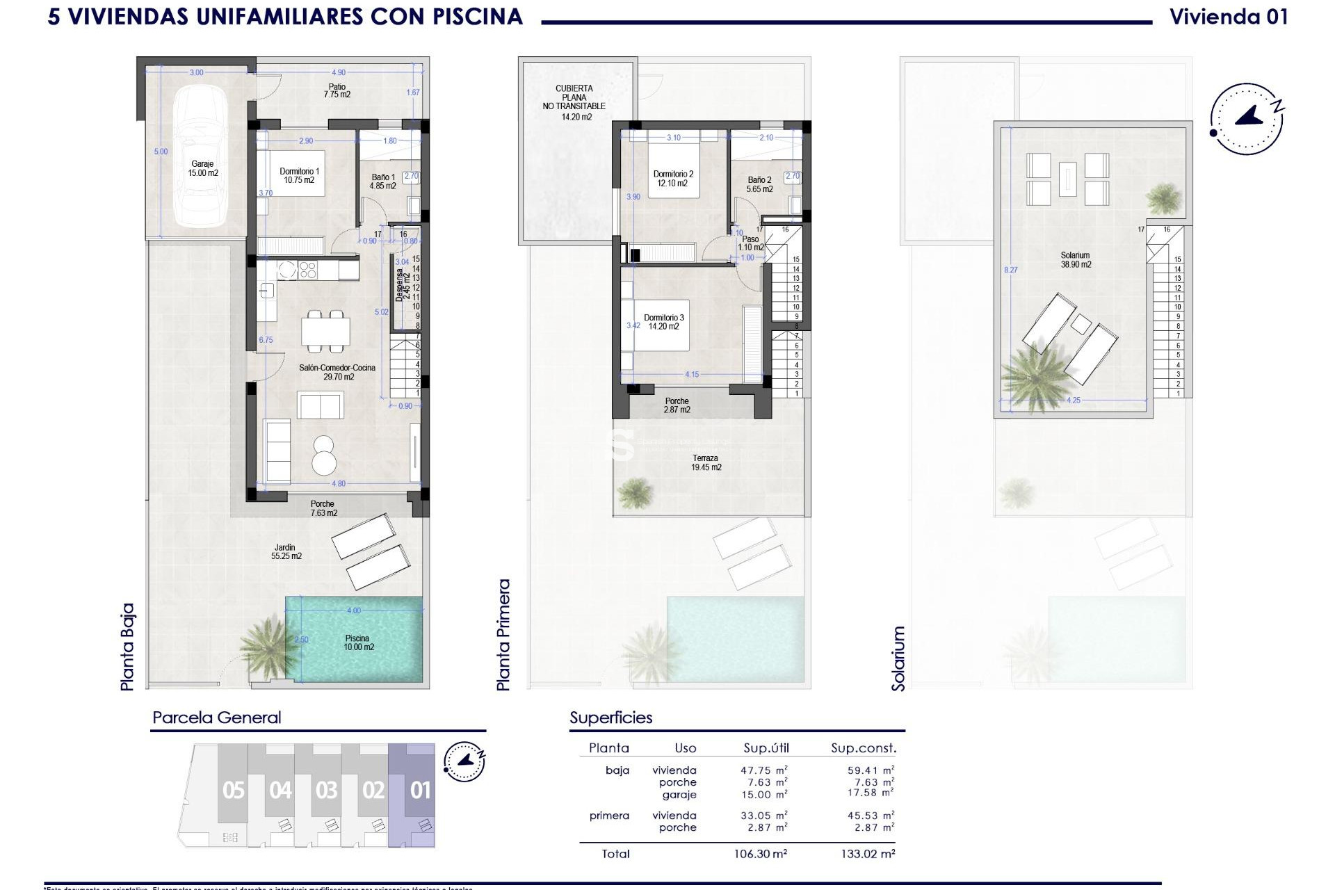 Nouvelle construction - Villa - San Pedro del Pinatar - Polideportivo