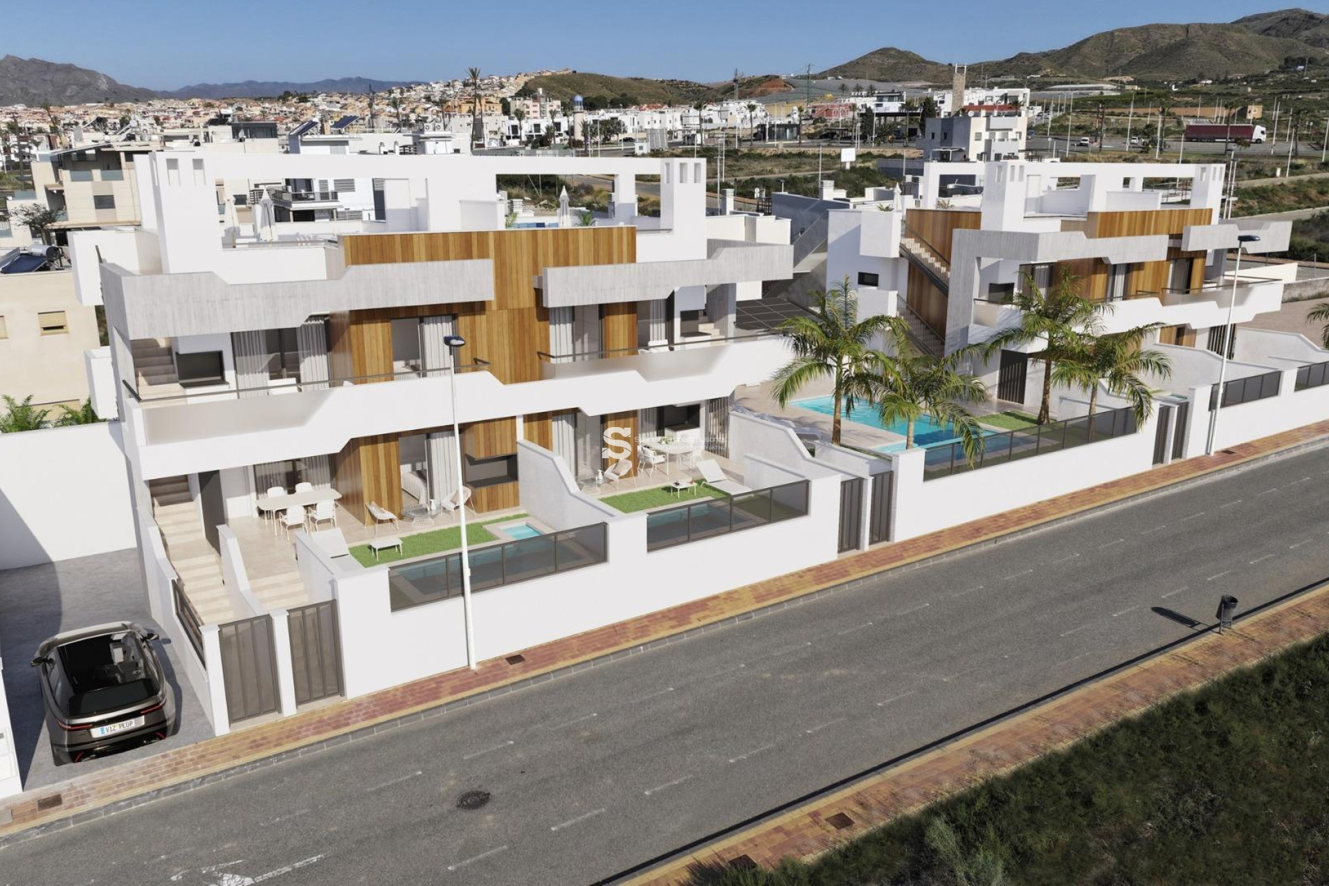 Obra nueva - Bungalow - Puerto de Mazarron - Playa Negra