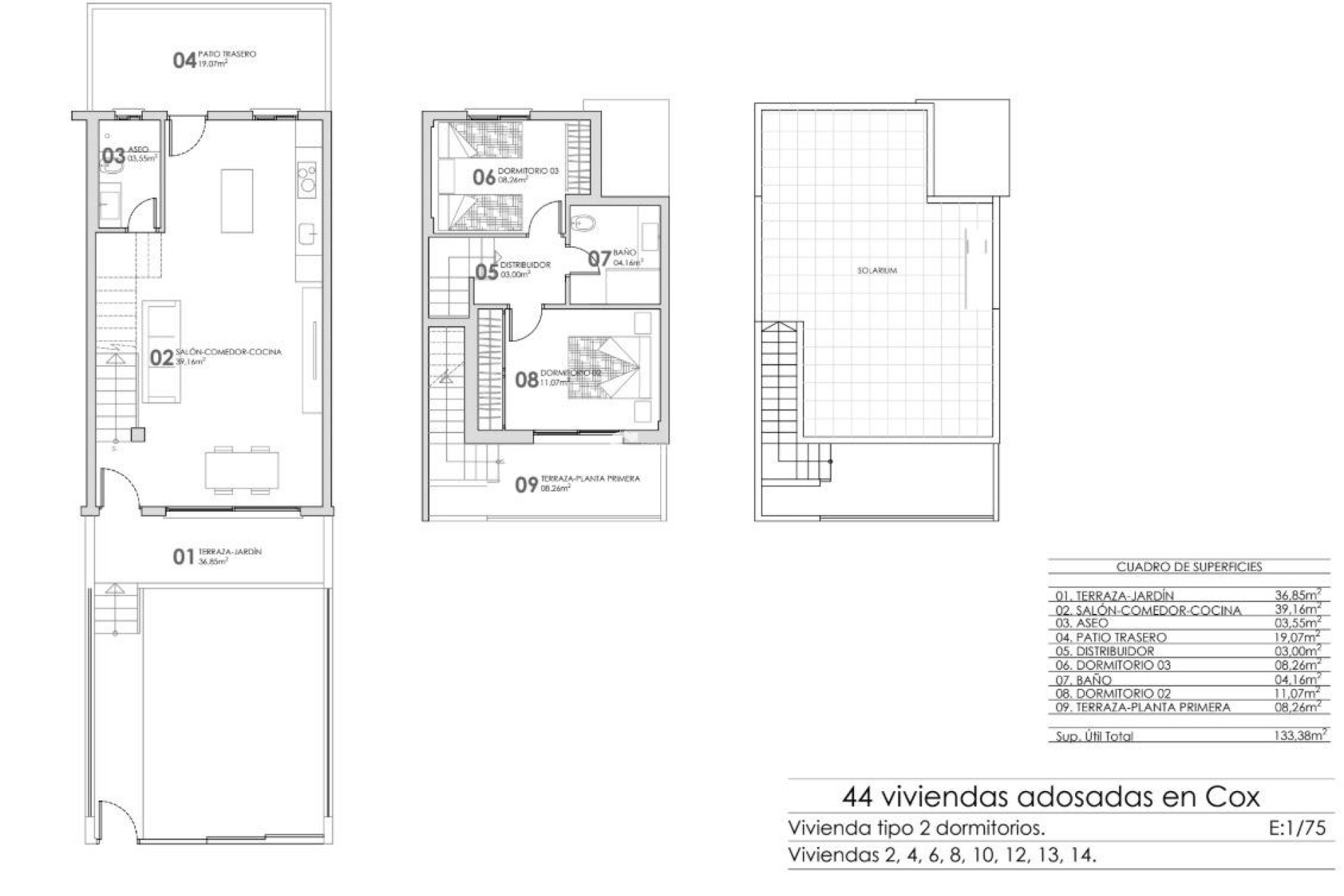 Obra nueva - Town House - Cox - San Fernando