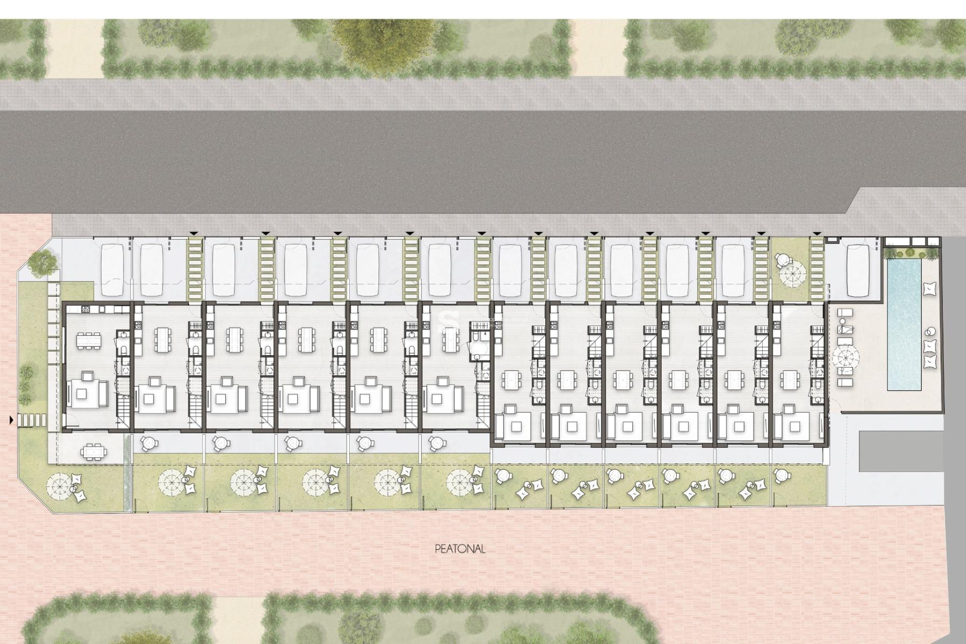 Obra nueva - Town House - Pilar de la Horadada - pueblo