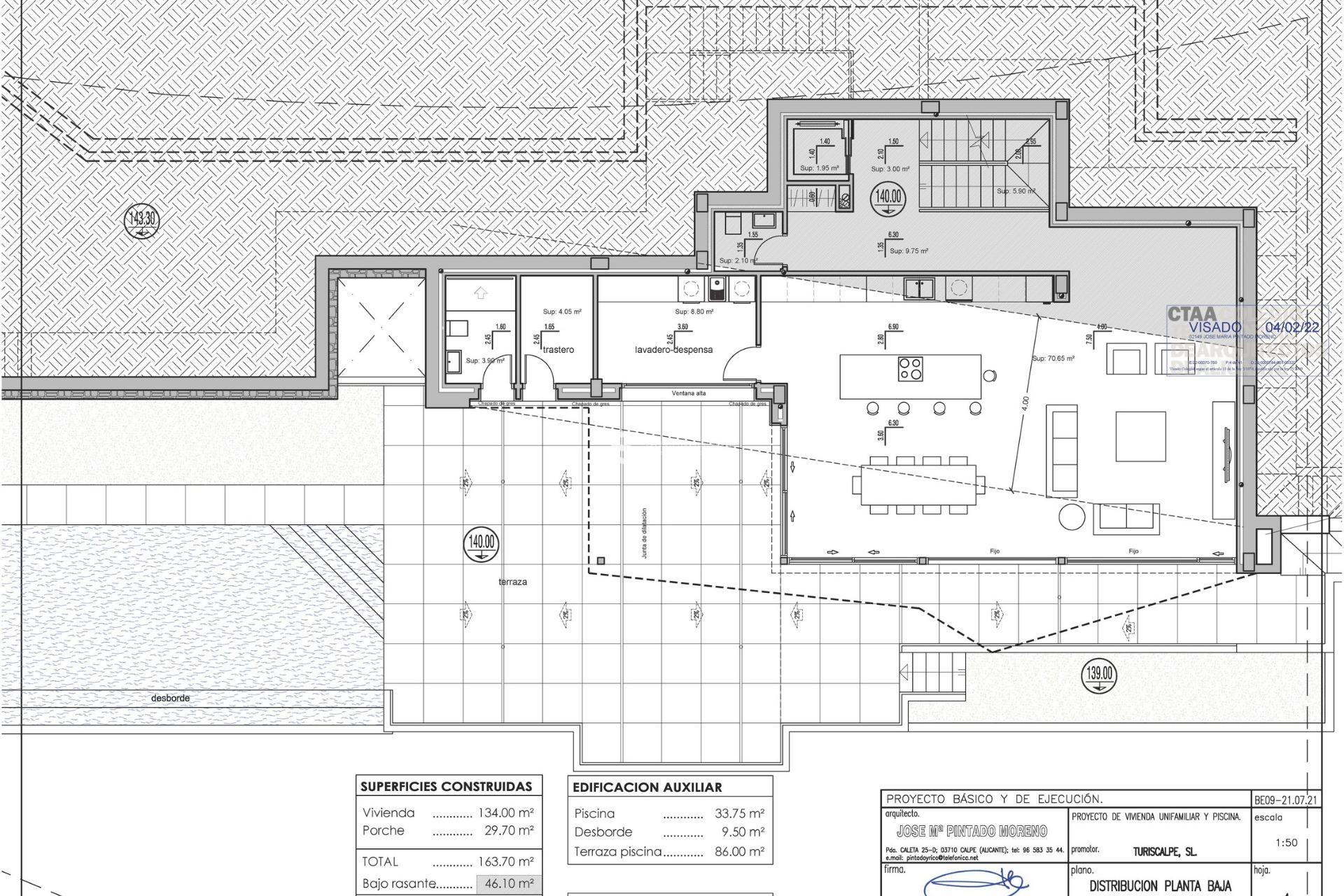 Obra nueva - Villa - Benissa - Racó Del Galeno