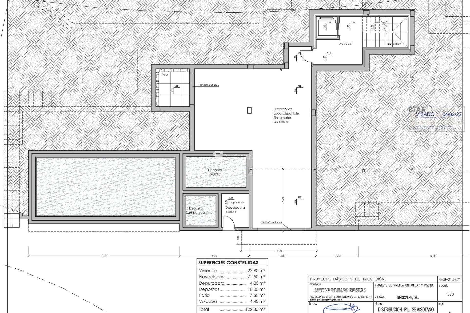 Obra nueva - Villa - Benissa - Racó Del Galeno