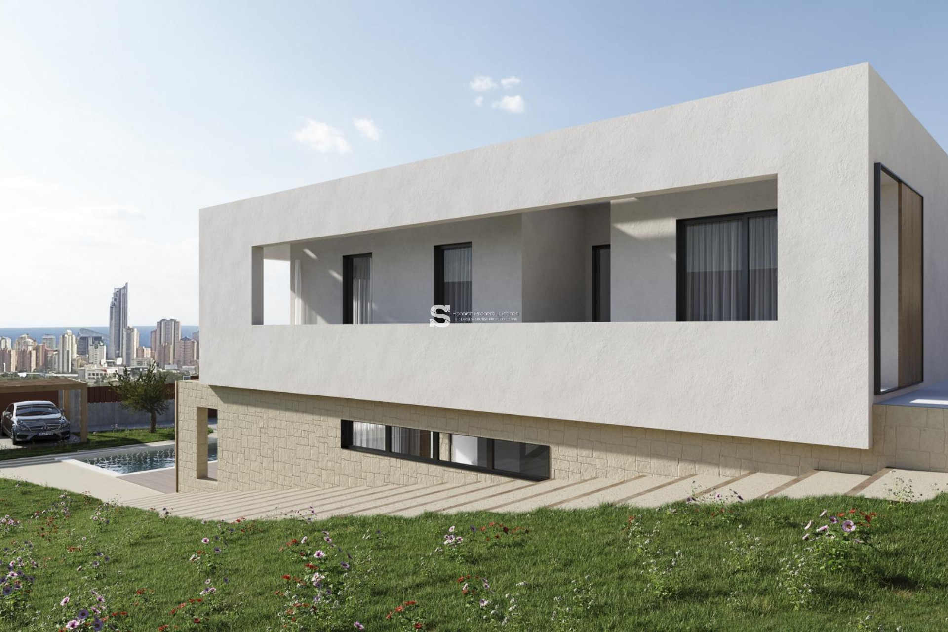 Obra nueva - Villa - Finestrat - Campana Garden