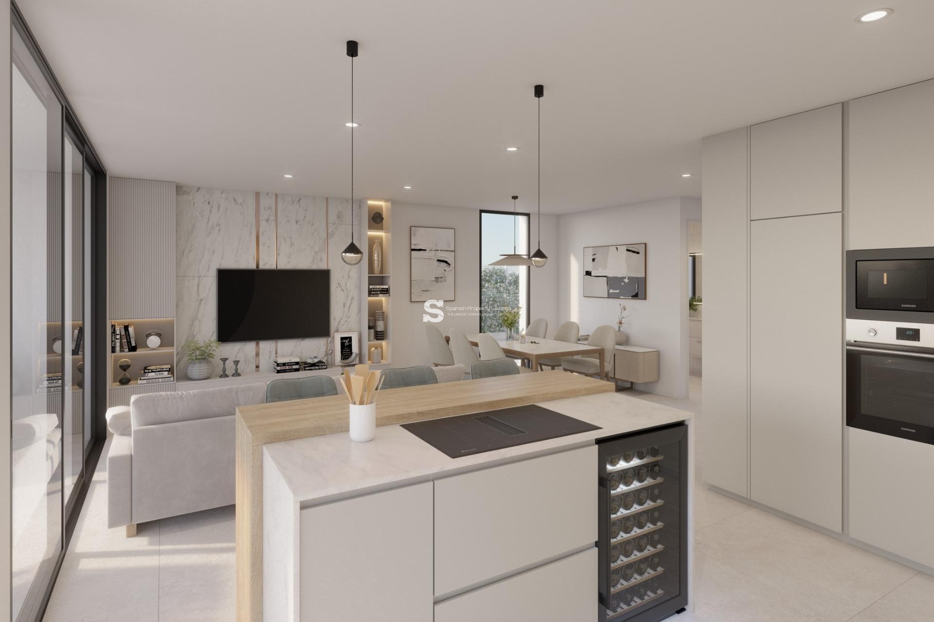 Obra nueva - Villa - Fuente Álamo - Hacienda del Alamo