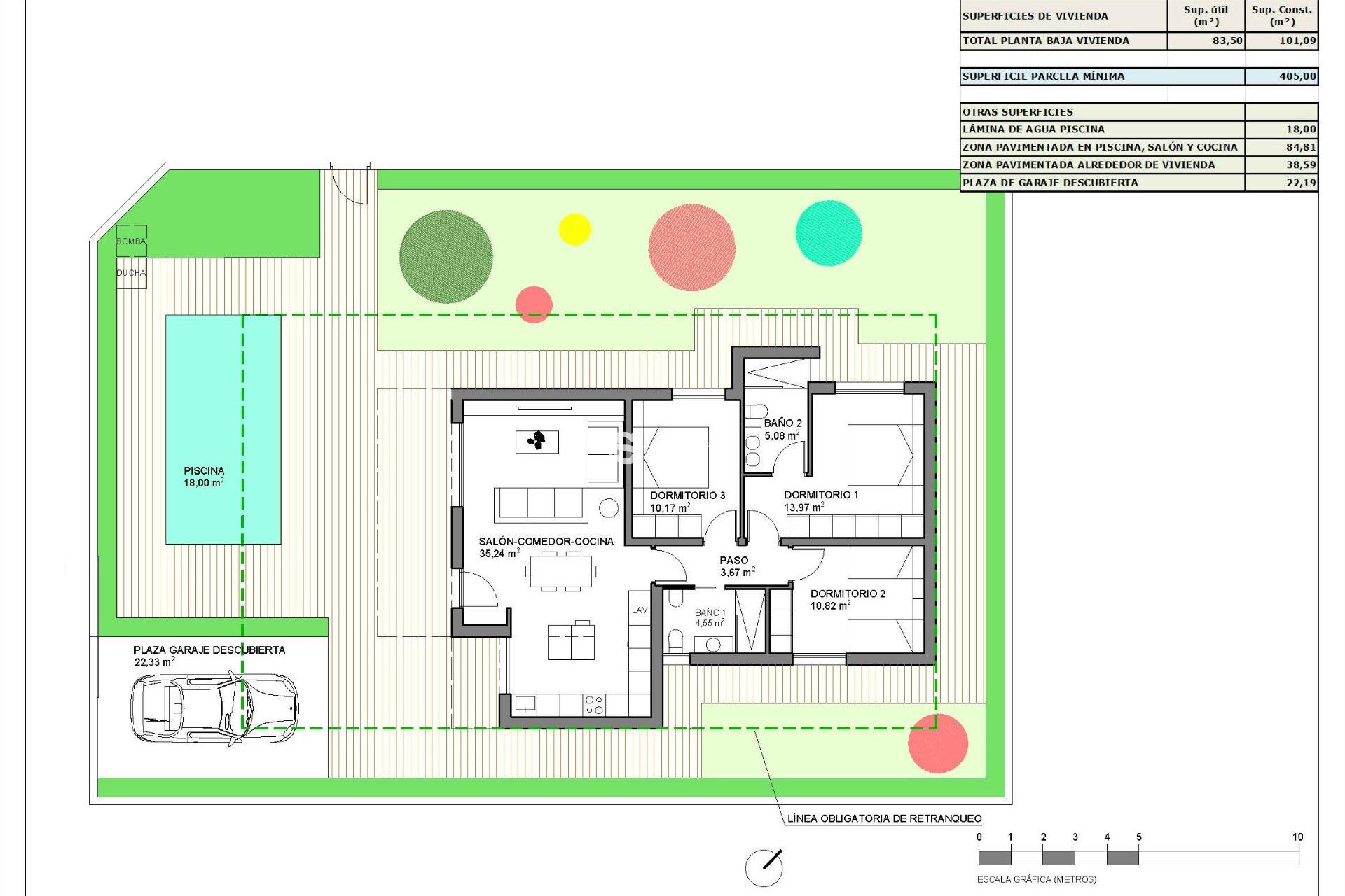 Obra nueva - Villa - Hondón de las Nieves - Urbaniz. La Montañosa