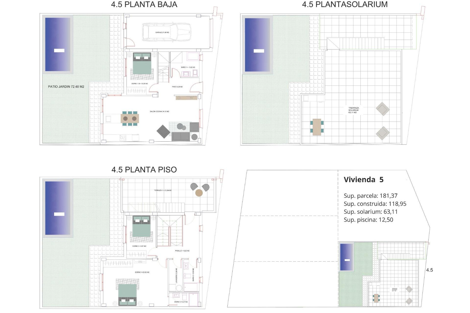 Obra nueva - Villa - Los Belones - pueblo