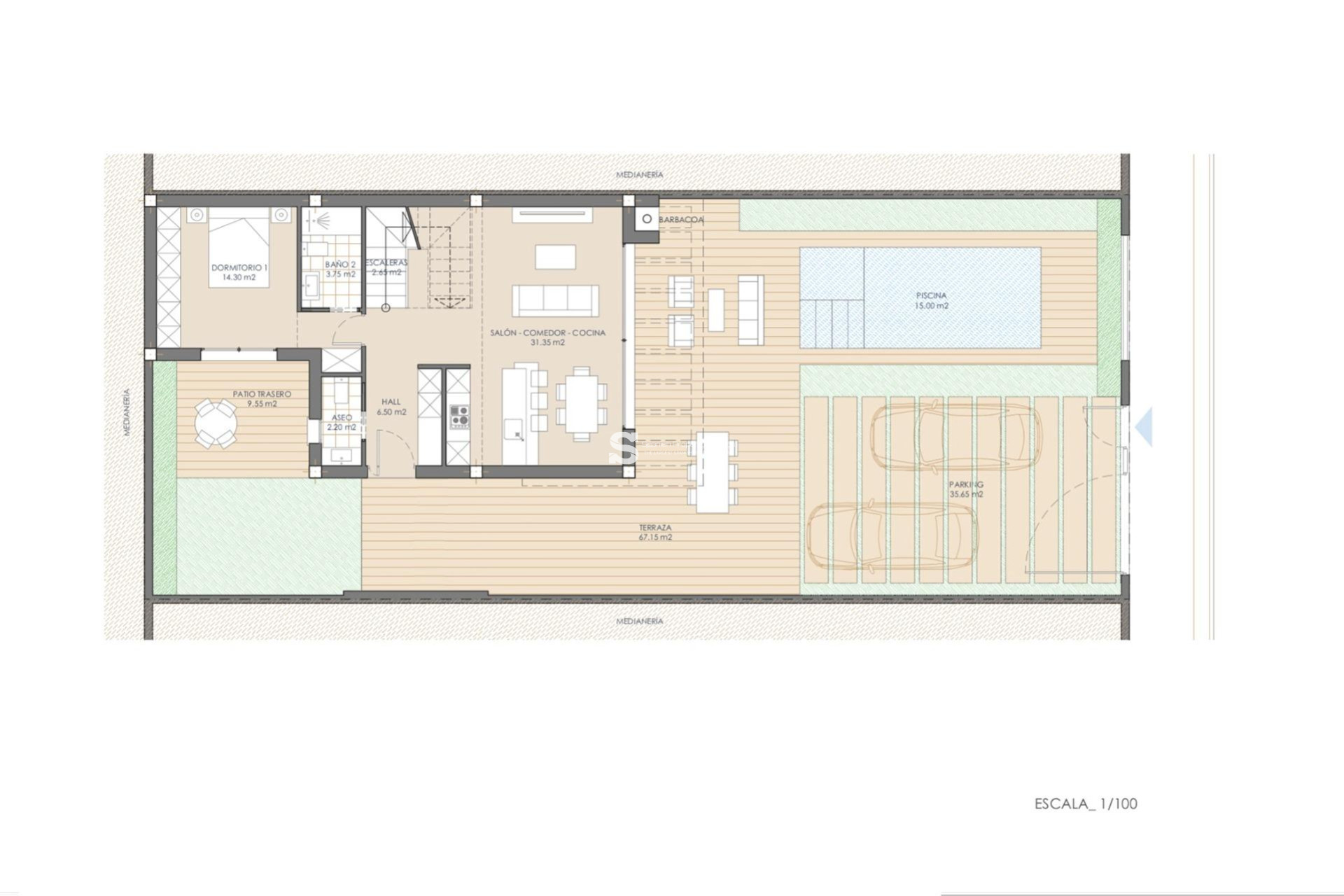 Obra nueva - Villa - San Juan de los Terreros - San Juan De Los Terreros