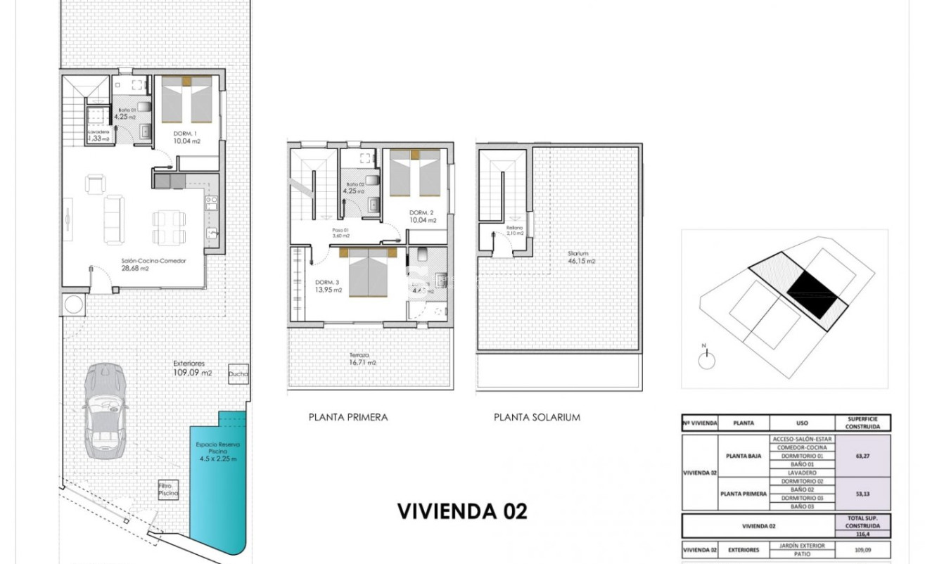 New Build - Villa - Pilar de la Horadada - pueblo