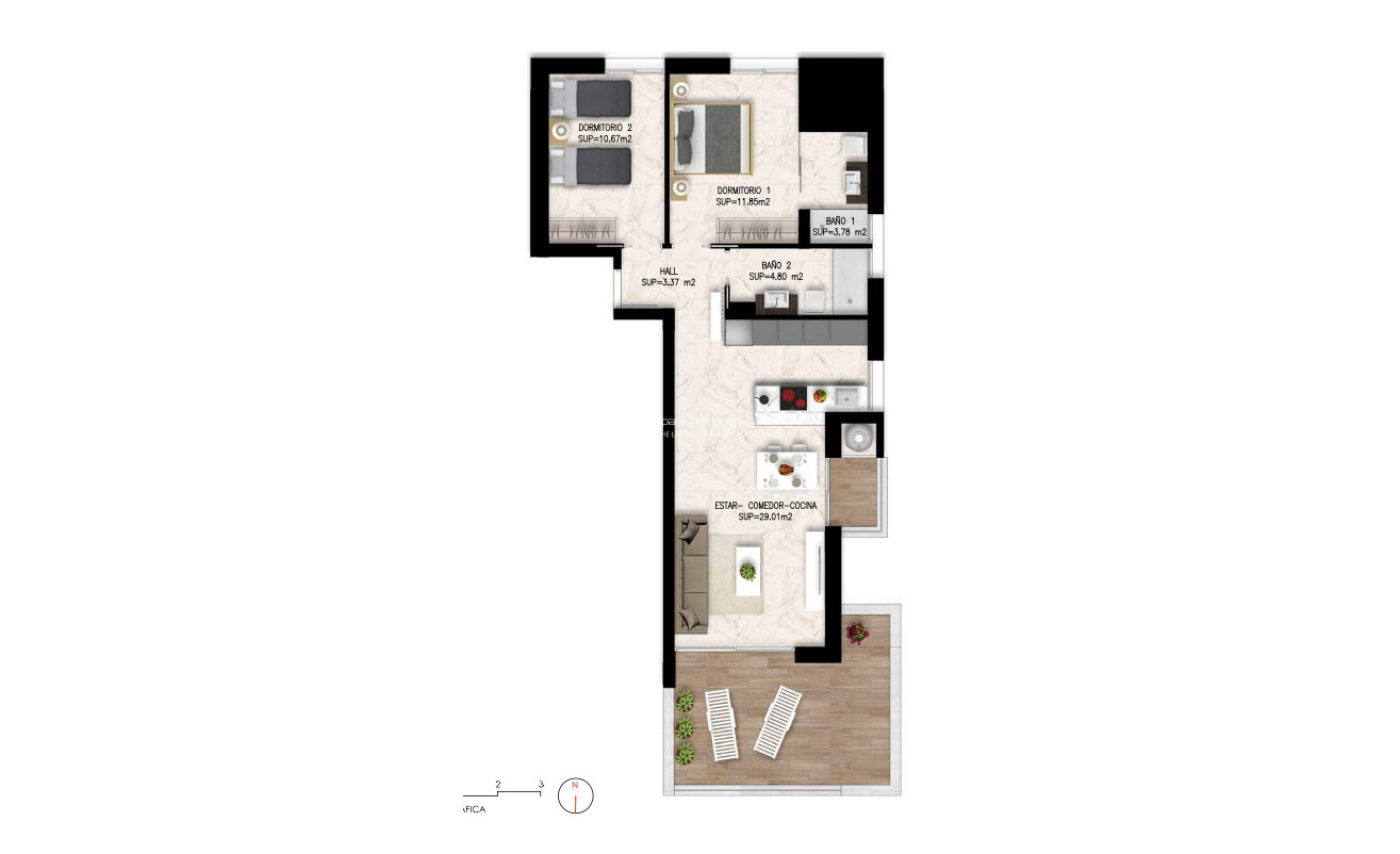 Revente - Apartment - Orihuela - Orihuela Costa