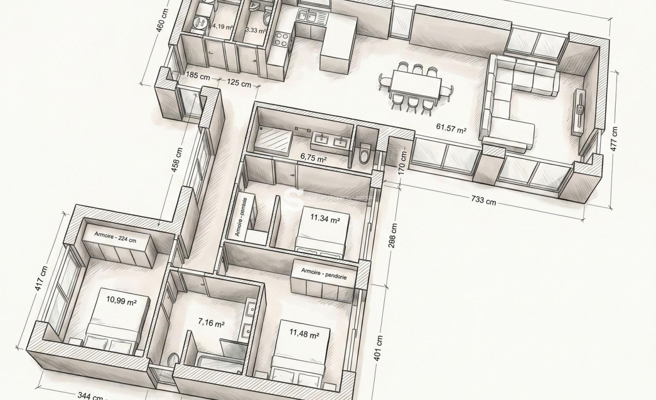 Nouvelle construction - Villa - Aspe - urbanizaciones