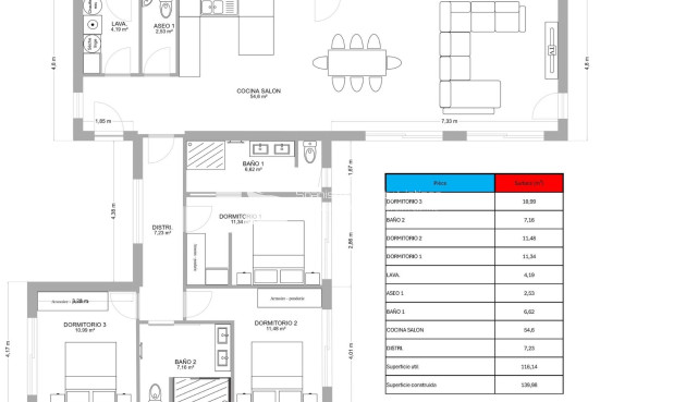 Nouvelle construction - Villa - Aspe - urbanizaciones