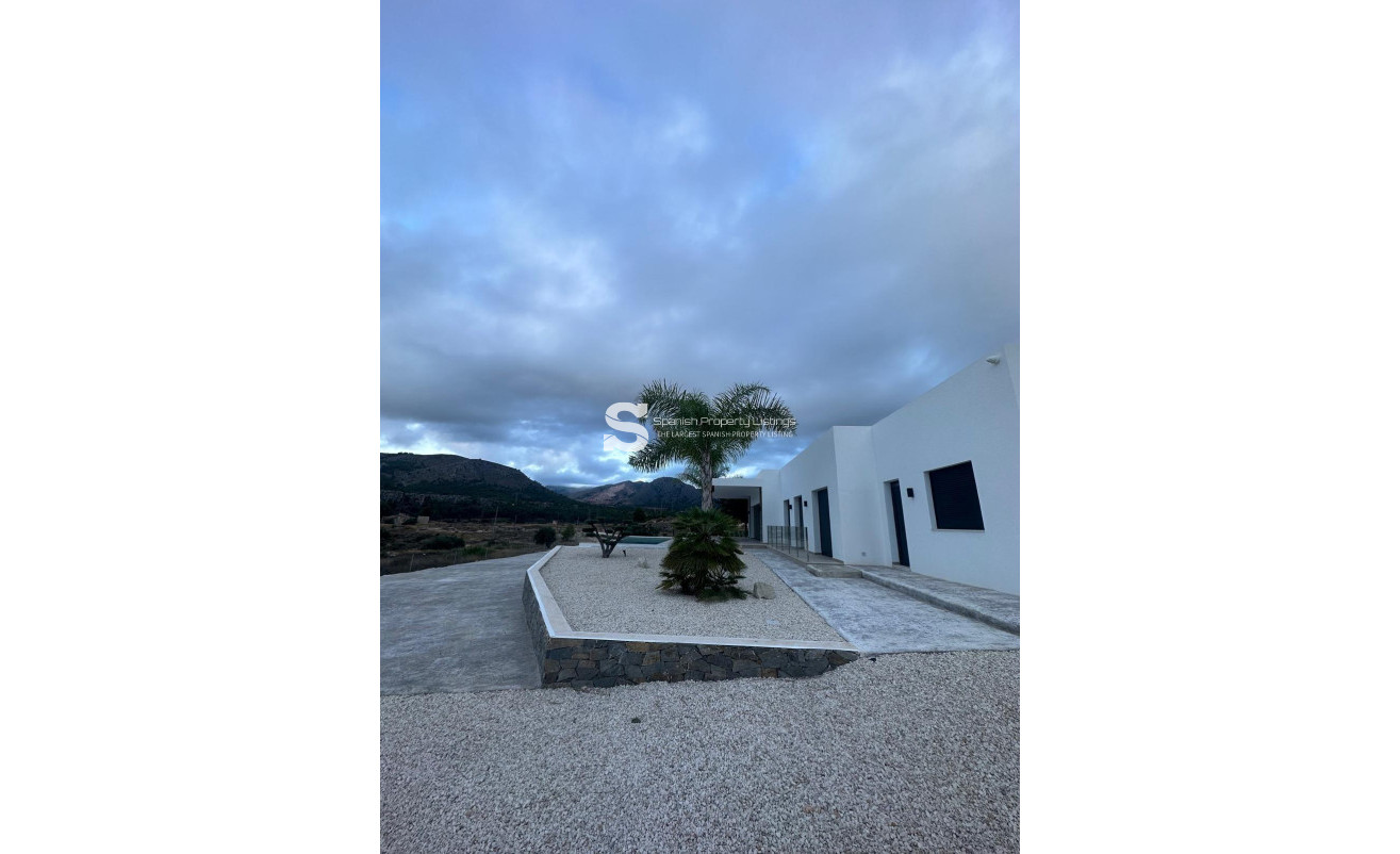 Nouvelle construction - Villa - Pinoso - Casas Pastor