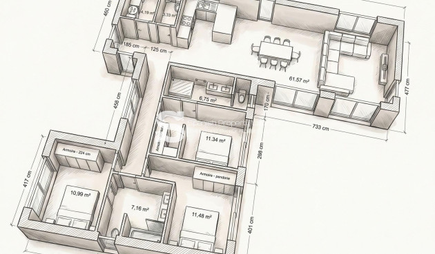 Nouvelle construction - Villa - Pinoso - Casas Pastor