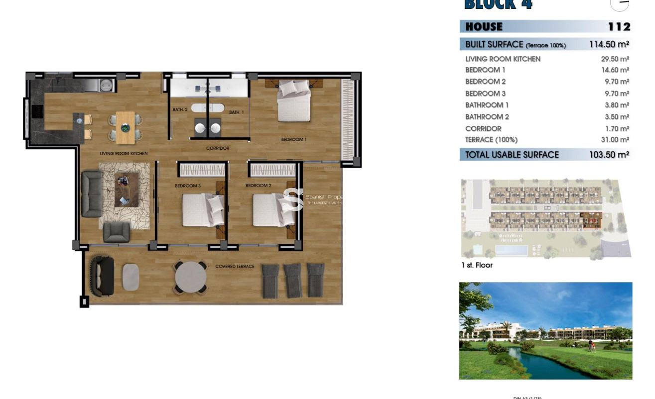 New Build - Apartment - Los Alcazares - La Serena Golf