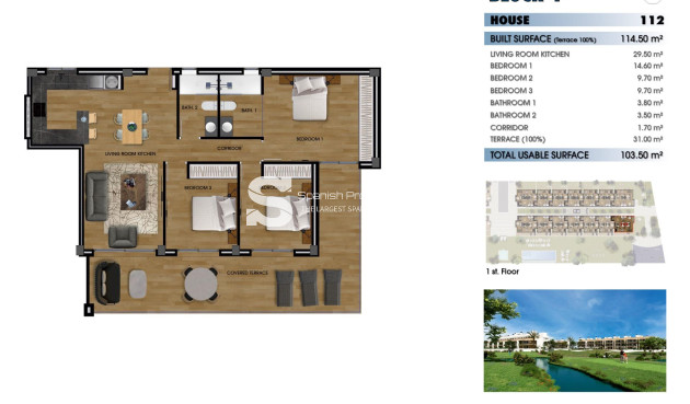 New Build - Apartment - Los Alcazares - La Serena Golf