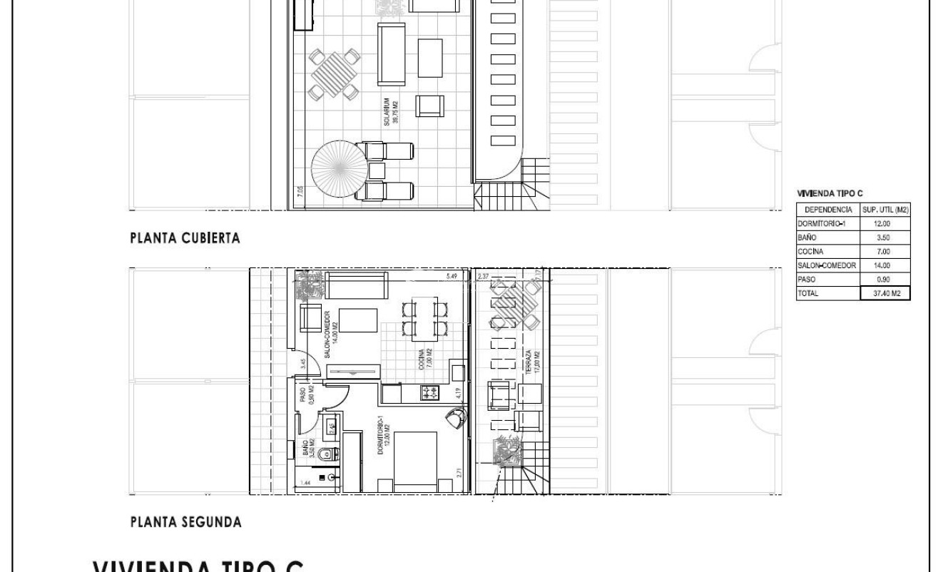 Nouvelle construction - Attique - Vera - Vera Playa