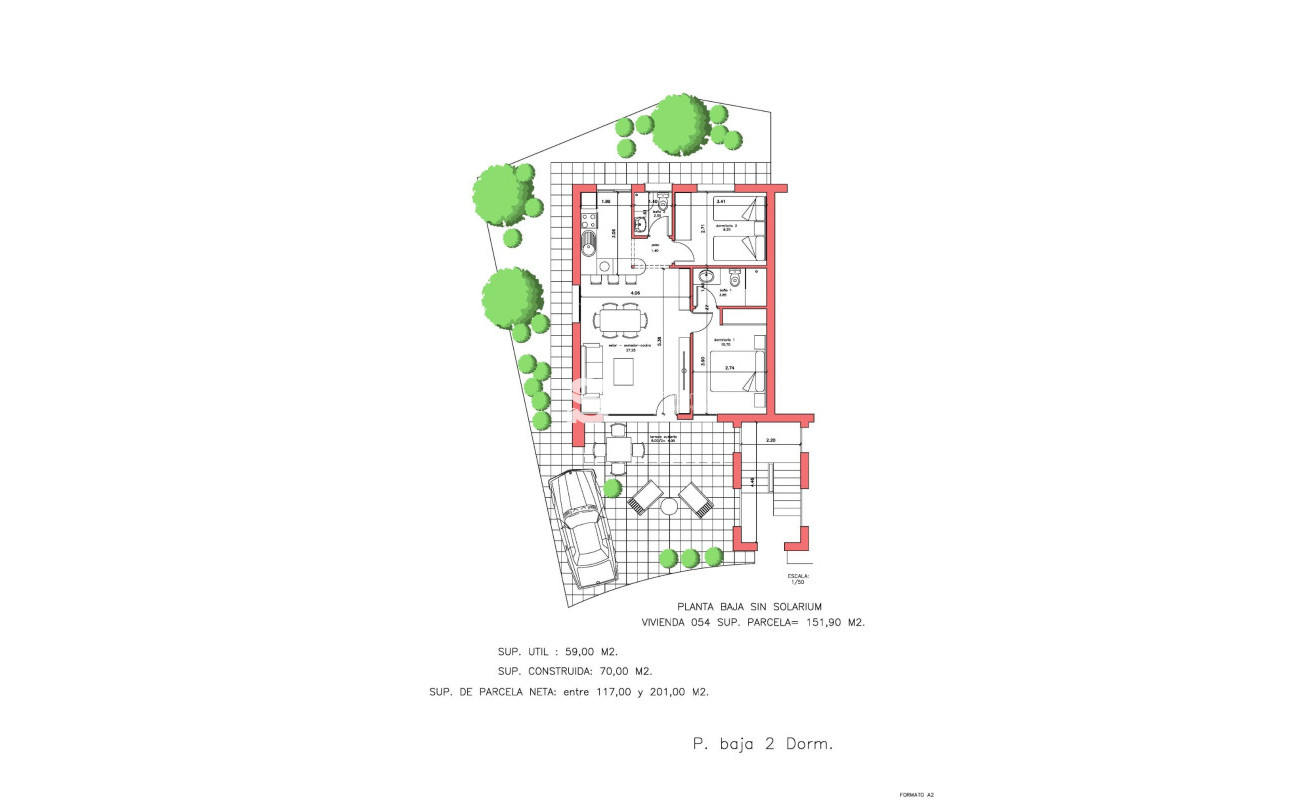 Nouvelle construction - Bungalow - Fuente Álamo - La Pinilla