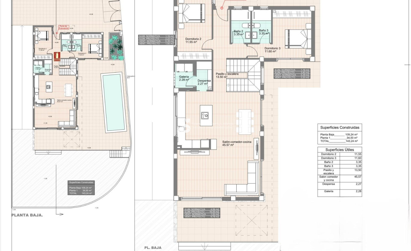 Obra nueva - Villa - San Fulgencio - Urb. La Marina