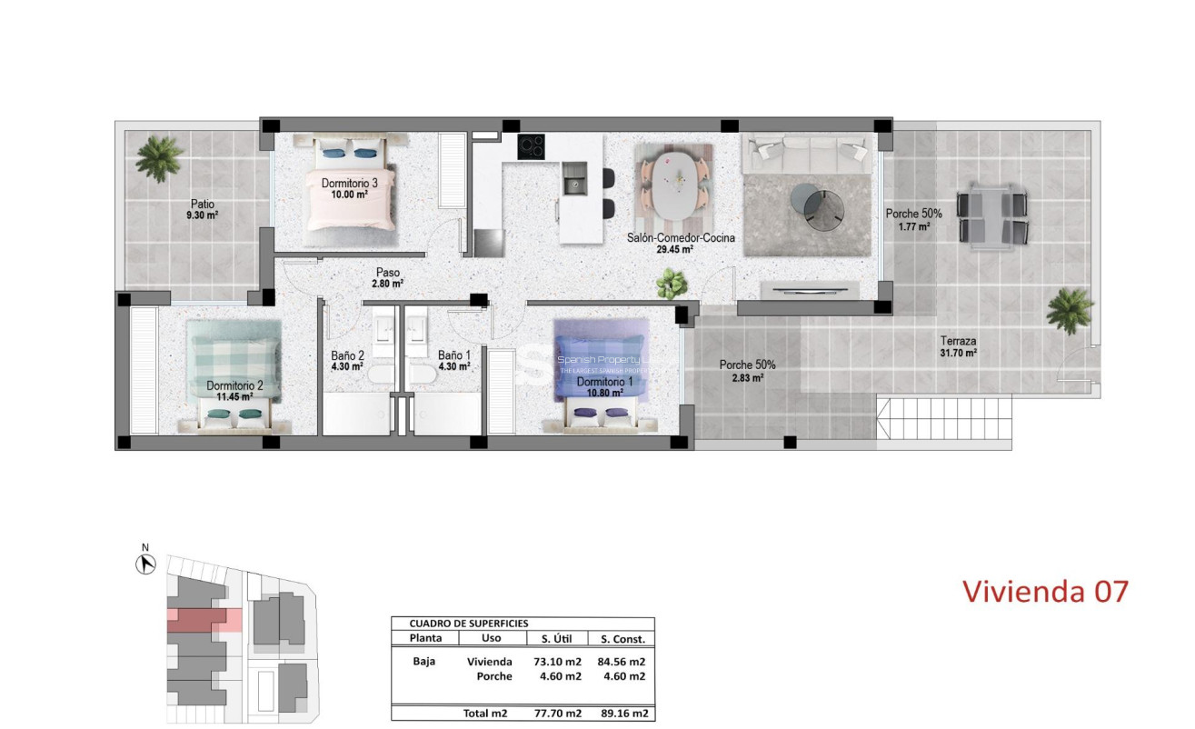 Obra nueva - Bungalow - Pilar de la Horadada - pueblo