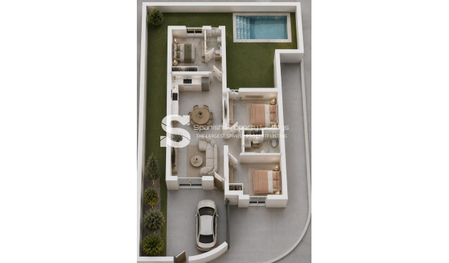 Nouvelle construction - Town House - Mazarrón - Country Club