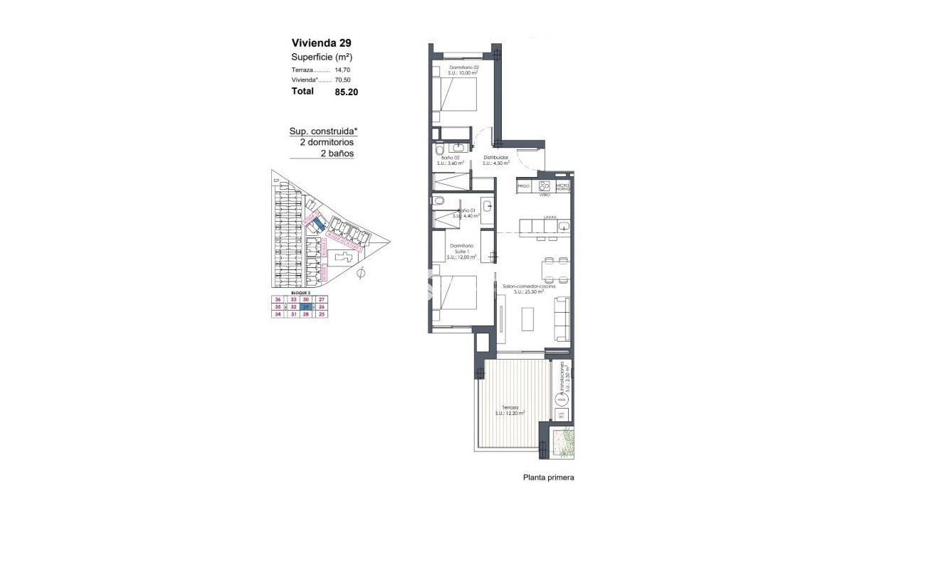 Nouvelle construction - Apartment - Los Alcazares - Serena Golf