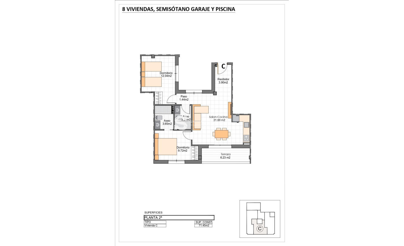Nouvelle construction - Attique - San Pedro del Pinatar - Lo Pagan
