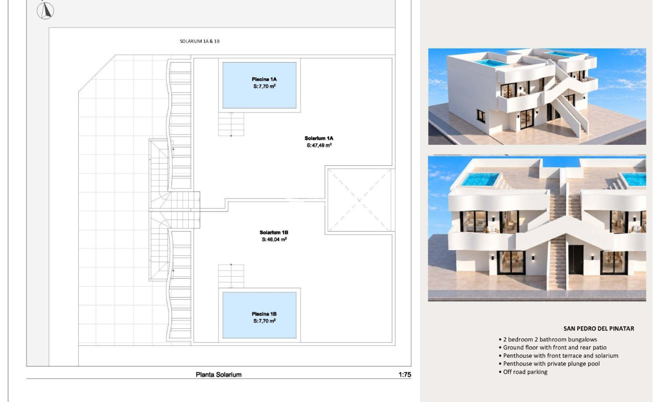 Nouvelle construction - Bungalow - San Pedro del Pinatar - Los Peñascos