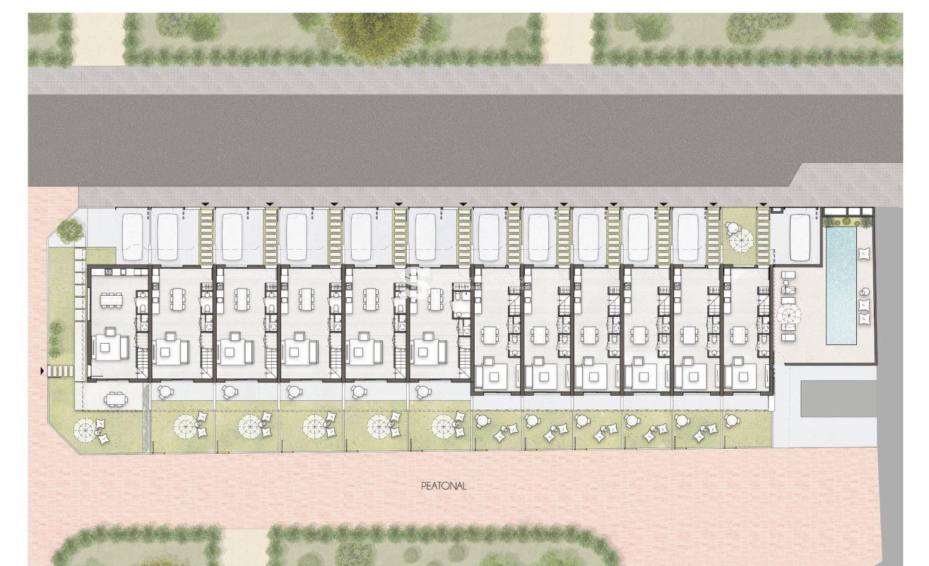Nouvelle construction - Town House - Pilar de la Horadada - pueblo