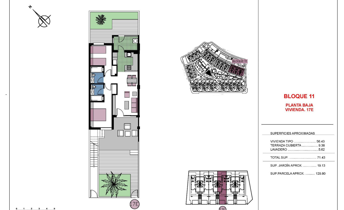 Obra nueva - Bungalow - Pilar de la Horadada - Mil Palmeras