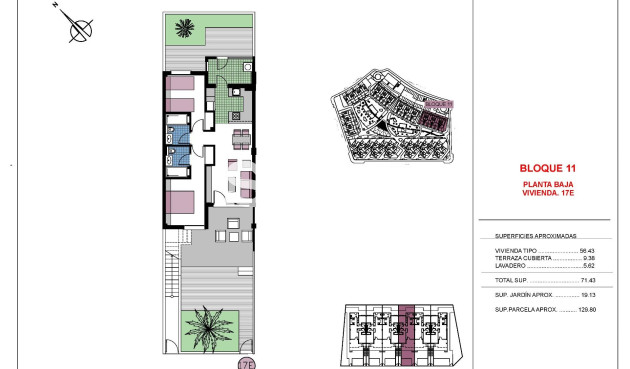 Obra nueva - Bungalow - Pilar de la Horadada - Mil Palmeras