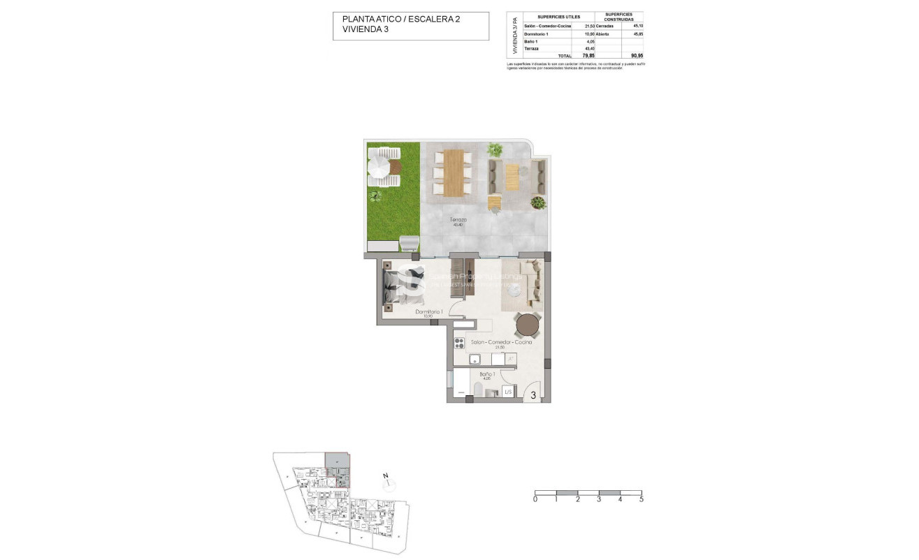 New Build - Penthouse - Santa Pola - Estacion de autobuses