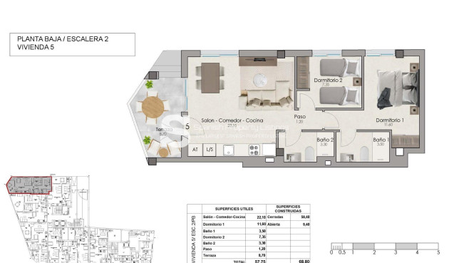 New Build - Apartment - Santa Pola - Estacion de autobuses