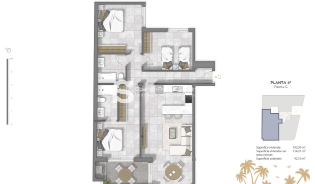 Nouvelle construction - Attique - Guardamar del Segura - Pueblo