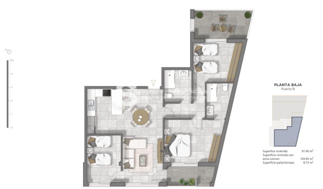 Nouvelle construction - Apartment - Guardamar del Segura - Pueblo