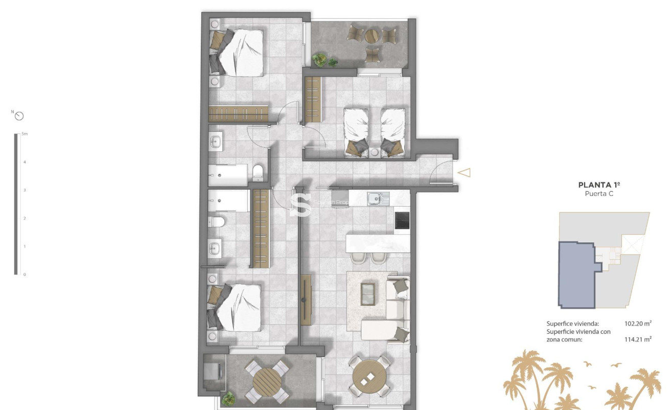 Nouvelle construction - Apartment - Guardamar del Segura - Pueblo