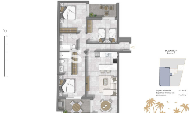 Nouvelle construction - Apartment - Guardamar del Segura - Pueblo