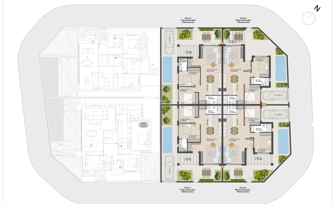Nouvelle construction - Quad House - Torre Pacheco - El Alba