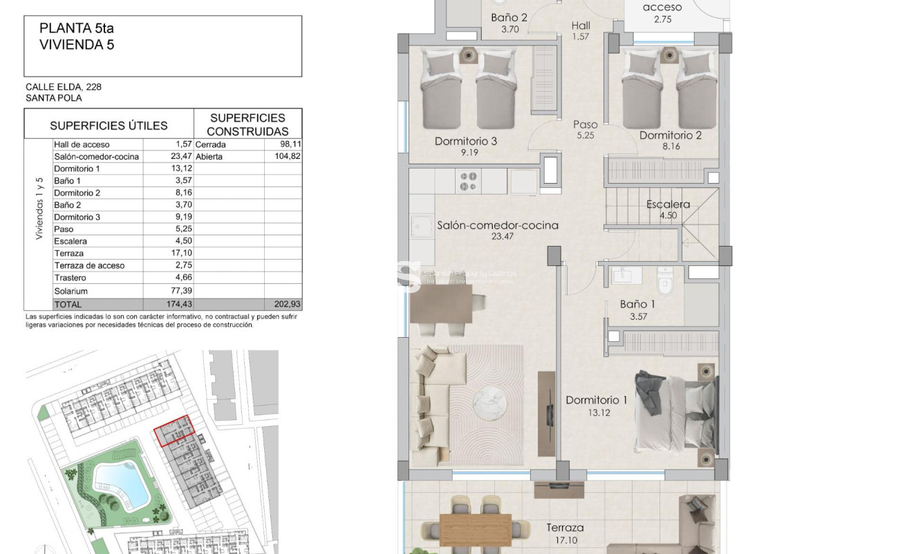 Nouvelle construction - Attique - Santa Pola - Tamarit