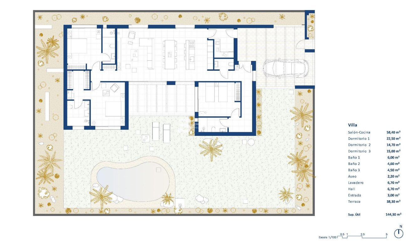 New Build - Villa - Banos y Mendigo - Altaona Golf