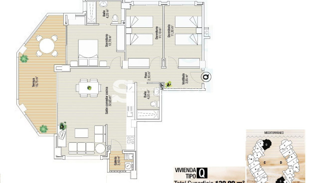 New Build - Apartment - La Manga del Mar Menor - La Manga