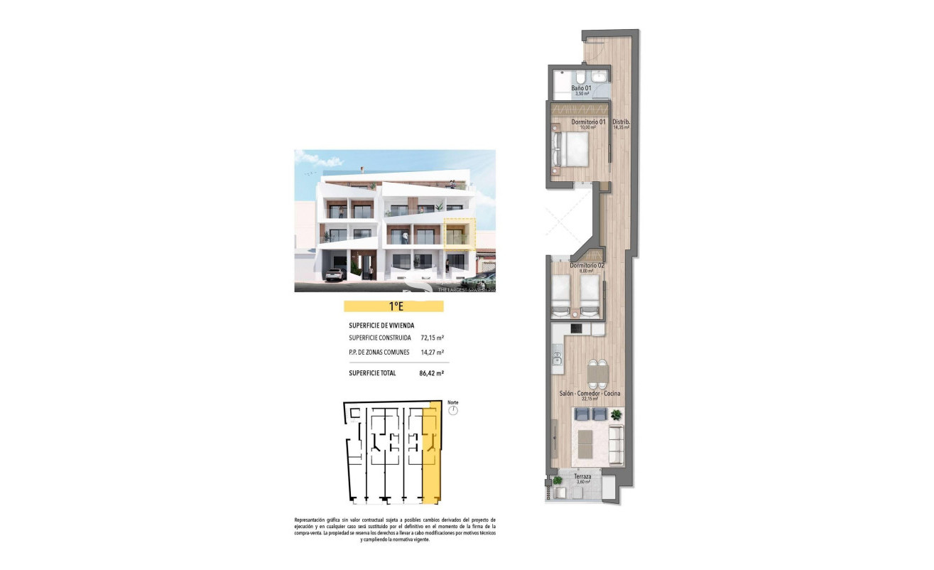 New Build - Apartment - Torrevieja - Playa de El Cura