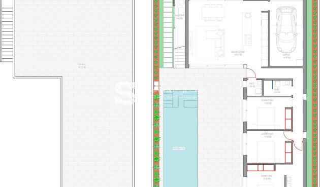 New Build - Villa - Los Alcazares - Serena Golf